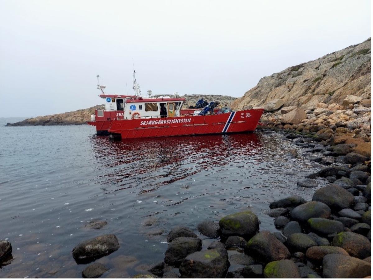Fototekst: Strandhugg i Ytre Hvaler nasjonalpark